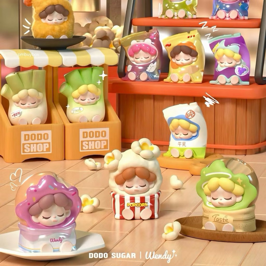 (สุ่ม) พร้อมส่ง (1ซอง/4ตัว)  Wendy Store Manager Series
