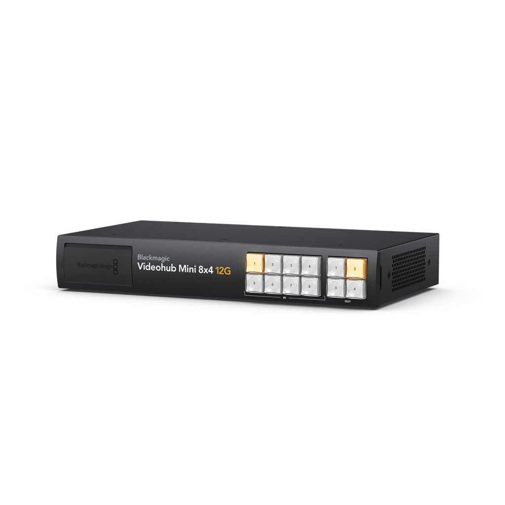 Blackmagic Videohub Mini 8x4 12G