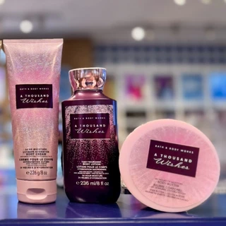 แพ๊กเกจใหม่ ของแท้ ช๊อปไทย Bath & Body Works A THOUSAND Wishes กลิ่นขายดี