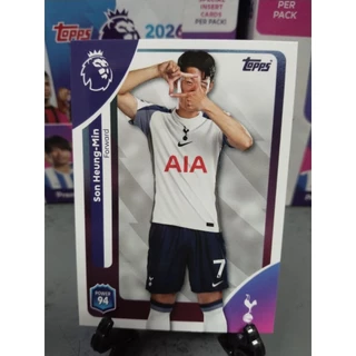 การ์ดฟุตบอล Topps Premier League 2026 : Arsenal & Chelsea & Spur : SET : Debut Edition