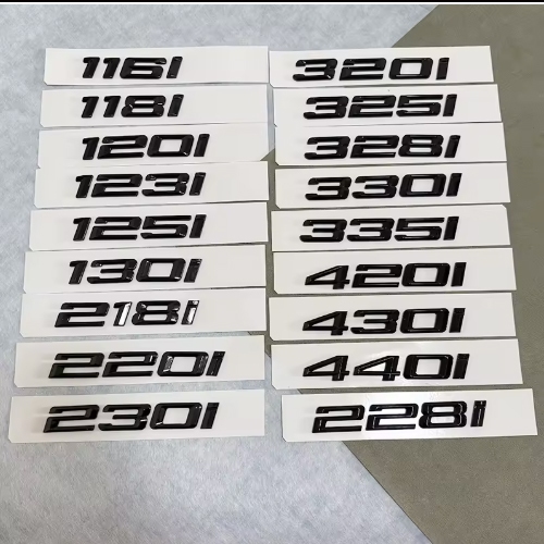 BMW logo โลโก้ 116i 118i 120i 125i 130i 230i 320i 325i 330i 335i 420i 430i 440i