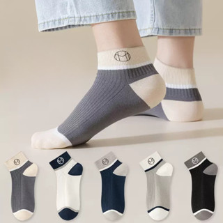 ถุงเท้าผู้ชาย 10 คู่ ระบายอากาศดี กันกลิ่น ซับเหงื่อ ทนทาน ใ…