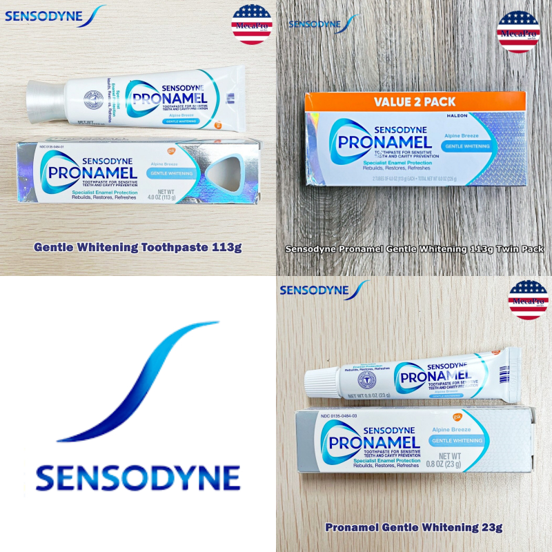 Sensodyne® Pronamel® Gentle Whitening Toothpaste ยาสีฟันเซ็นโซดายน์ ปกป้องเคลือบฟัน & การกัดเซาะขอ