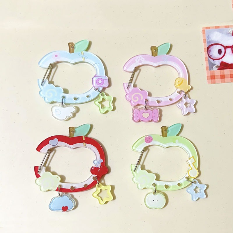 Gummy&Friends Carabiner Keychain Clip  คาราบิเนอร์สุดคิวต์! ดีไซน์พิเศษรูปทรงไม่ซ้ำใคร