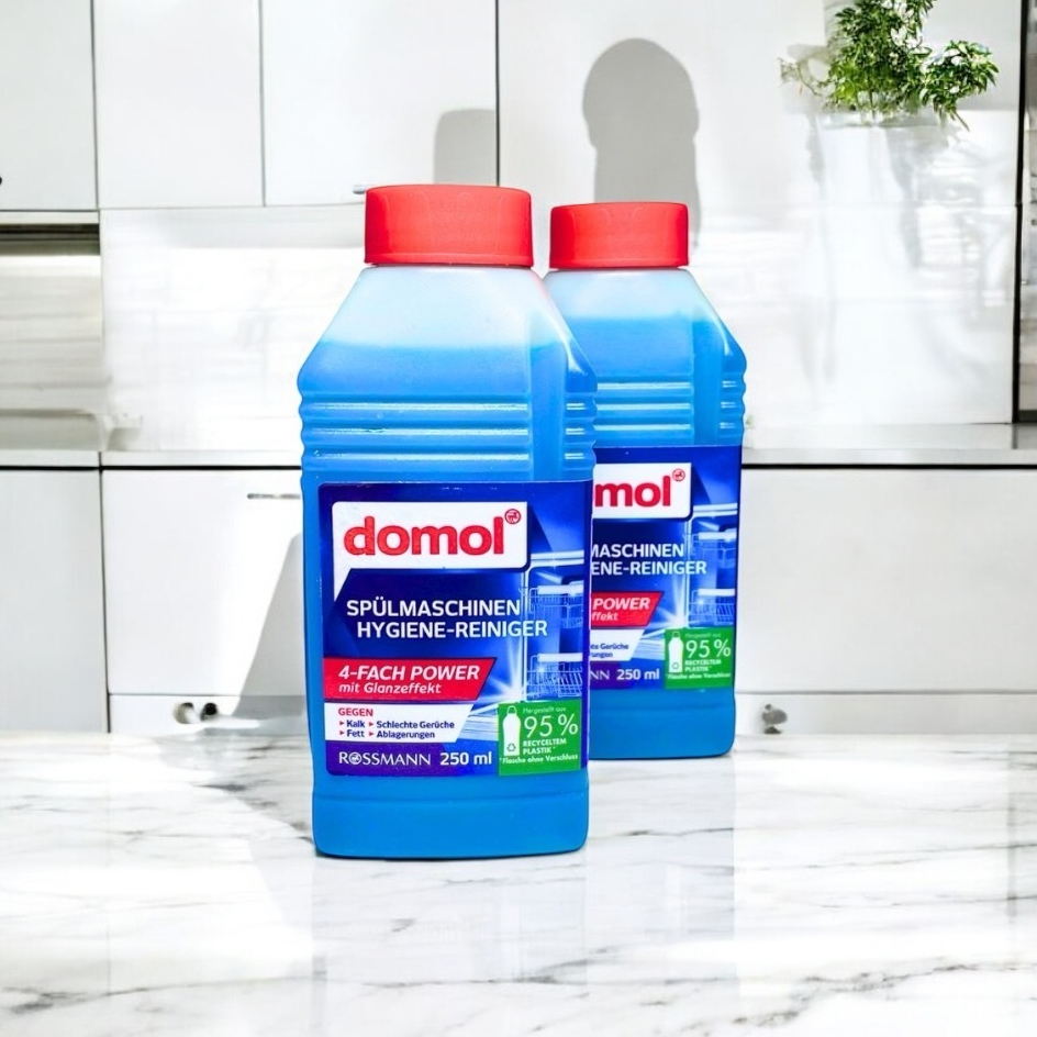 Domol Dishwasher ผลิตภัณฑ์ล้างจาน ผงล้านจาน + เกลือ + น้ำยาแววาว Salt 2KG เกลือสำหรับเครื่องล้างจาน - รูปที่ 3