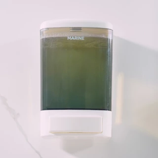 MARINE ที่ใส่สบู่เหลว 1 ช่อง 1000 มล. รุ่น MR 9080B สีดำ |EA|
