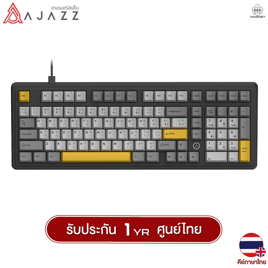 Ajazz AK980 Max HE 96% Magnetic Switch Keyboard 8K wired connection 0.125ms RGB