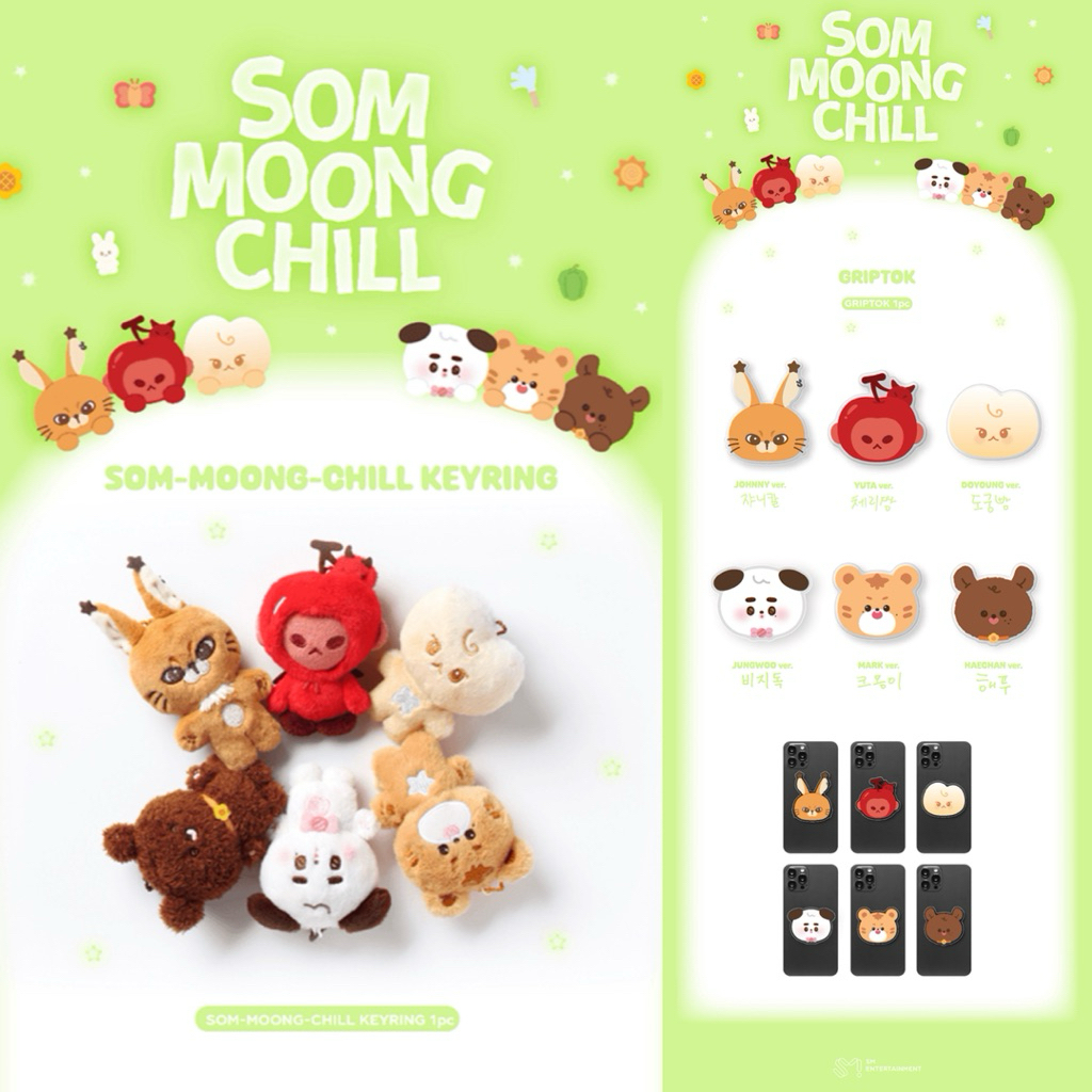 [พร้อมส่ง] NCT 127 CHARACTER : SOM-MOONG CHILL MD