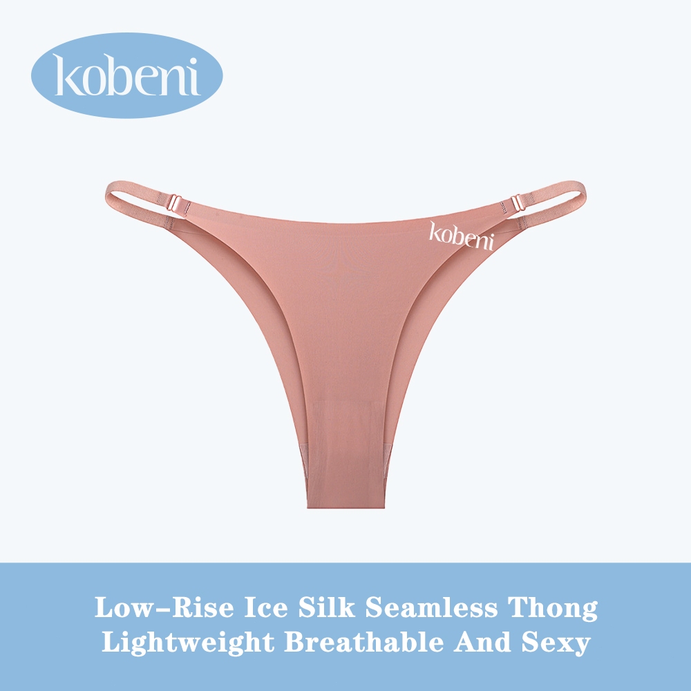⭐KOBENI⭐กางเกงในจีสตริง เอวต่ํา เซ็กซี่ ไร้รอยต่อ ผ้ายืดหยุ่น ชุดชั้นใน ผู้หญิง 