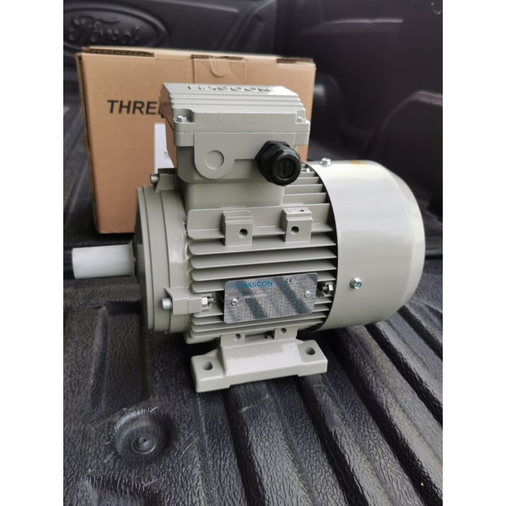 HASCON​ Motor​ 0.37kw. 4P​ B3 B5 220/380v.​ 3Ph มอเตอร์​ 1/2แรง​ 4โพล​ ขาตั้ง หน้าแปลน​ ไฟ​ 3เฟส - รูปที่ 3