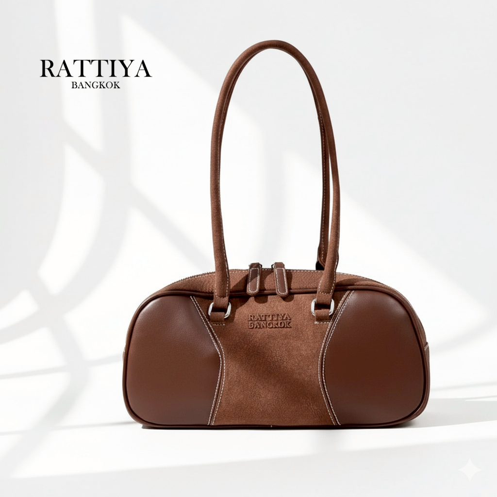 กระเป๋าหนังแฟชั่น ทรงยาวสัมผัสนุ่ม  RATTIYA BANGKOK