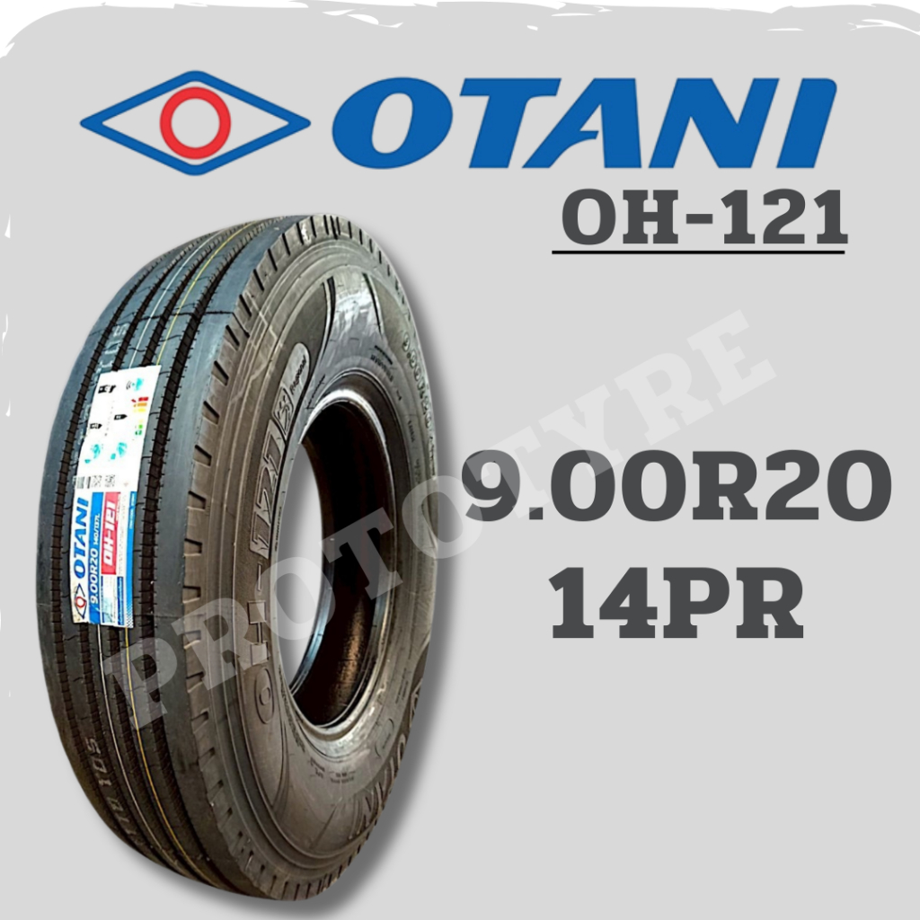 ยางรถบรรทุกเรเดียล 9.00R20 14PR ยี่ห้อ OTANI รุ่น OH-121
