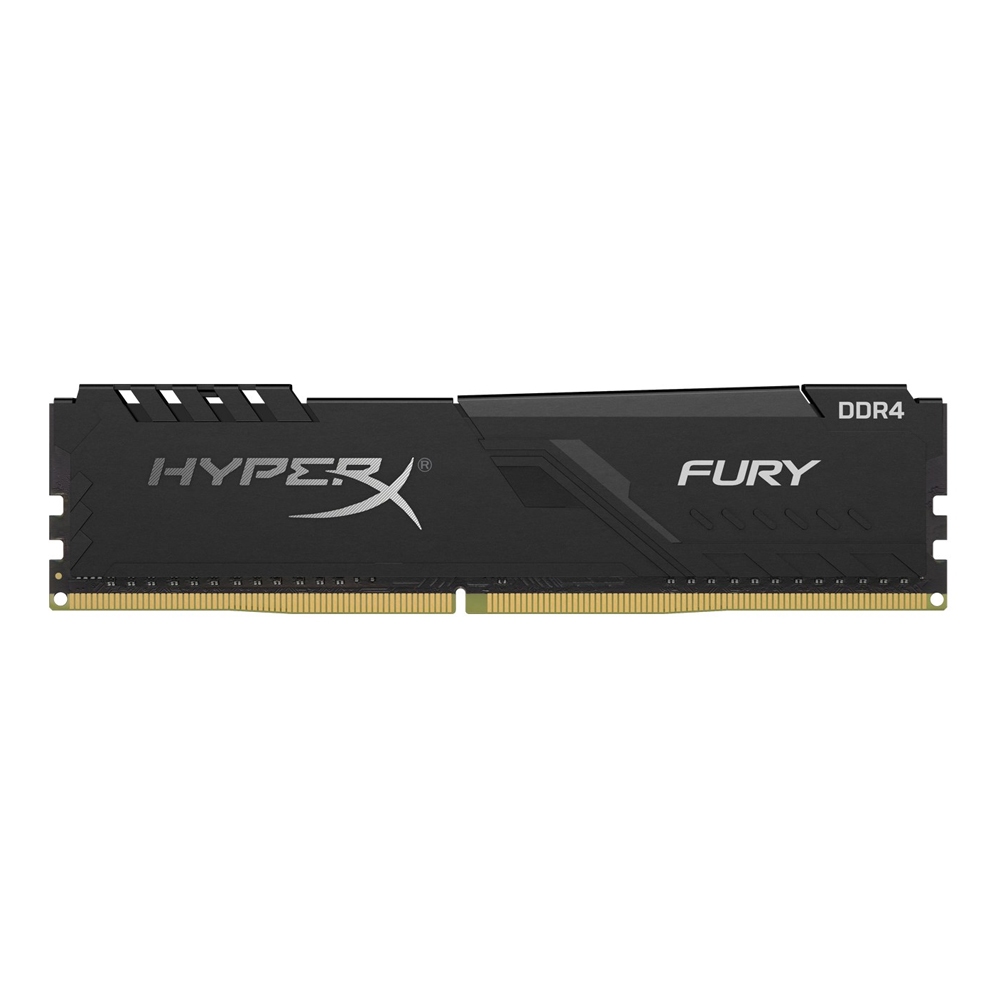 สินค้าใหม่แกะกล่อง ของแท้ Ram for PC Kingston HyperX Fury (Black) #HX432C16FB3/8 : Lift time Warranty