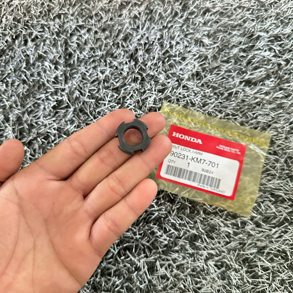 น็อตล็อคคลัทช์เวฟ125R,S,I(2005-2022) แท้ศูนย์ 90231-KM7-701/90231-087-010 - รูปที่ 2