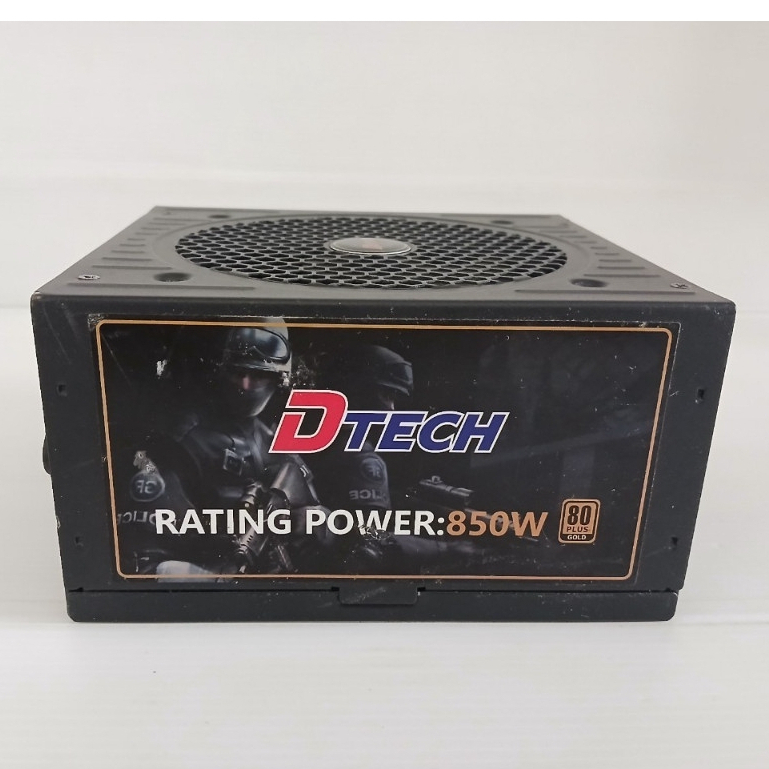 POWER SUPPLY อุปกรณ์จ่ายไฟ (80+ GOLD) 850W DTECH PW072A