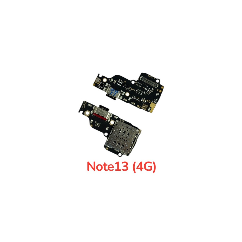 แพรชาร์จ แพรก้นชาร์จ แผงชาร์จ สำหรับรุ่น Redmi Note13(4G) เรดมี่โน๊ต13 4จี  Model 23129RAA4G