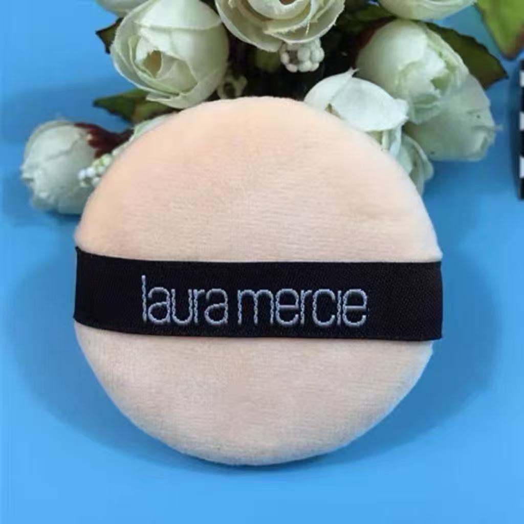 L velour Puff / shu60mm 100%cotton Makeup Puff for Powder/loose powder makeup