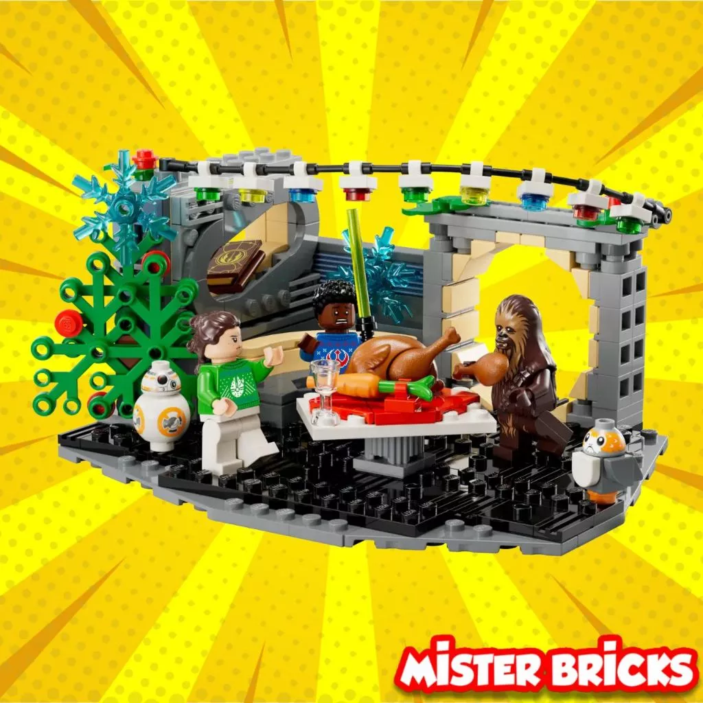 LEGO Star Wars 40658 Millennium Falcon Christmas Diorama thumbnail 3