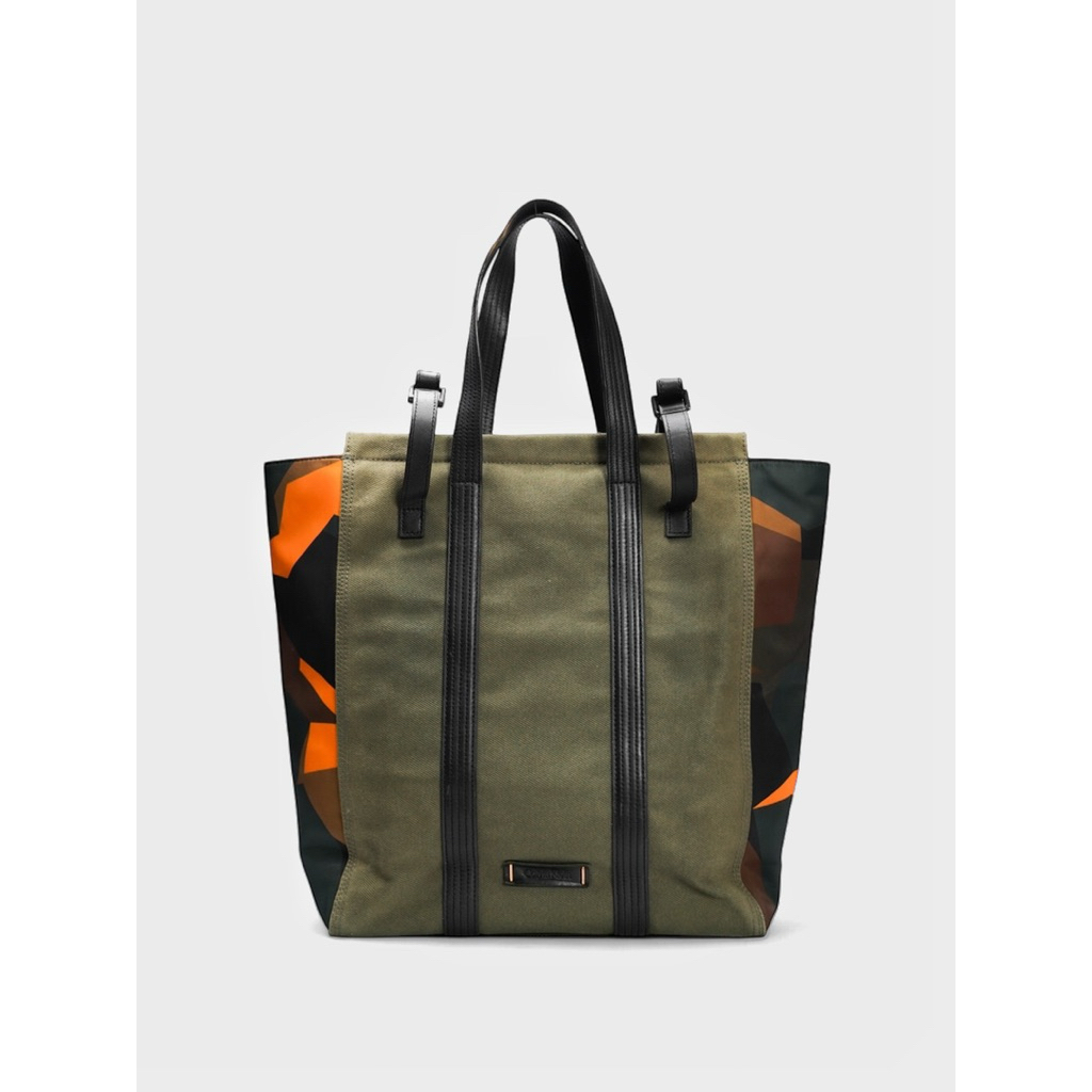 calvin klein jeans canvas shopping bag กระเป๋าโท๊ทผ้าแคนวาส