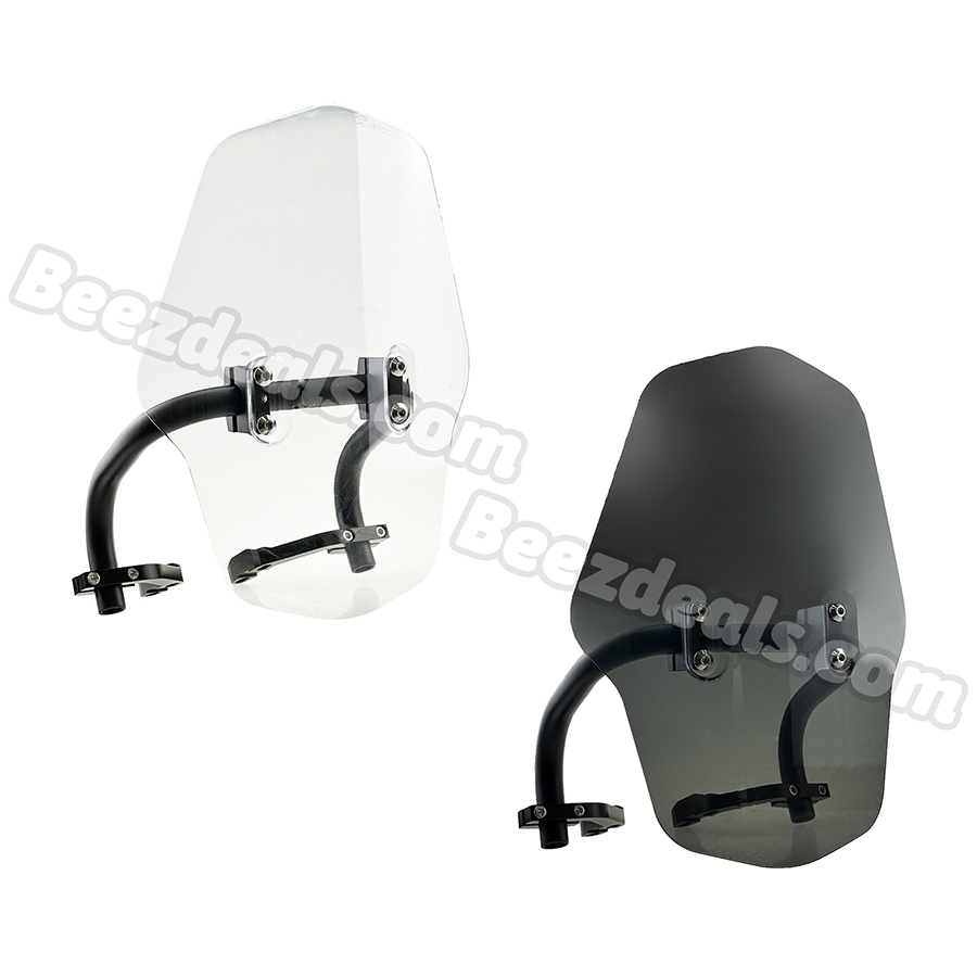 บังไมล์ ชิวหน้า + ขายึดตุ๊กตาแฮนด์  Honda Dax Monkey CT125 CRF 250 300 Yamaha PG-1 Suzuki J-CrossOve