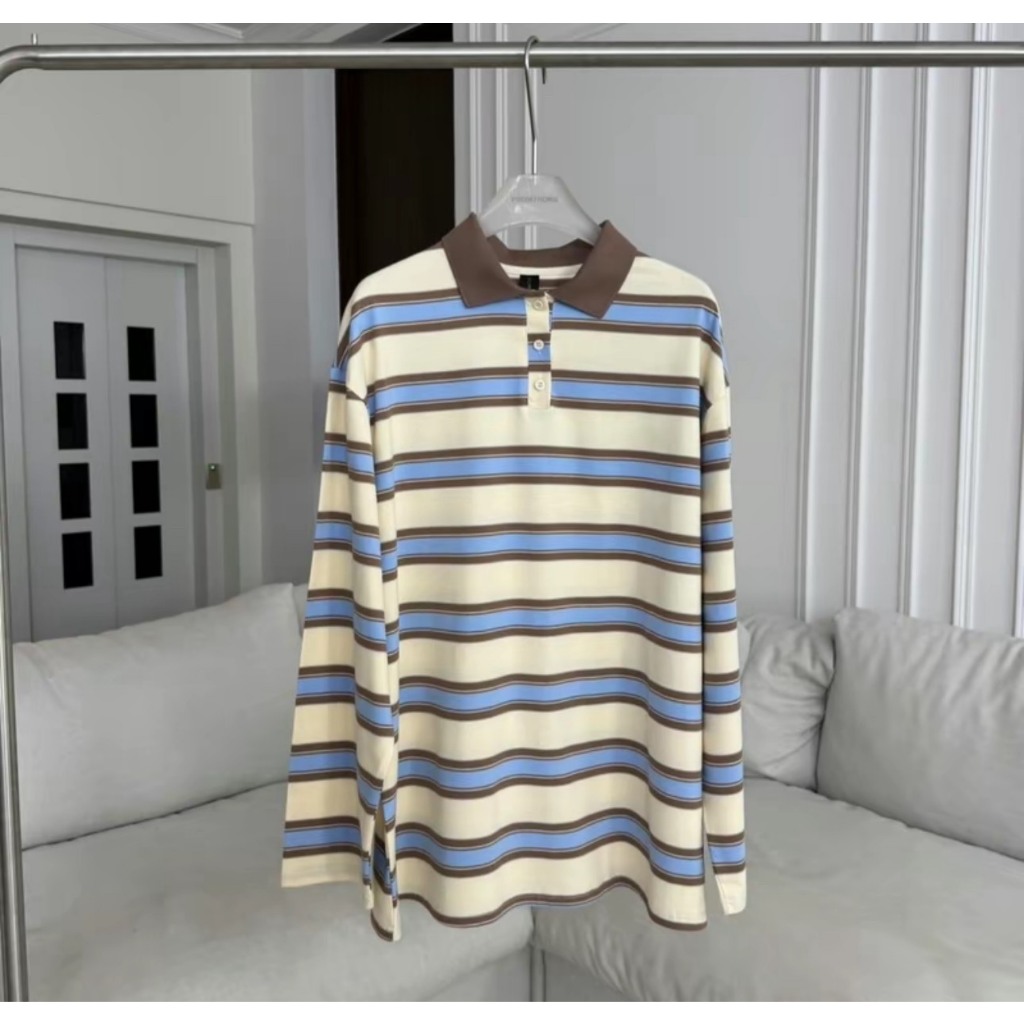 เสื้อโปโลลาย Promthong อก 48