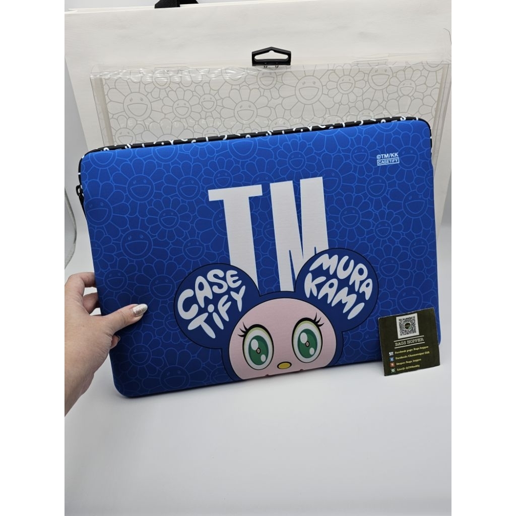 New ซองใส่ laptop Casetify x Murakami laptop sleeve large (16") Mr DOB มือ1ของแท้💯 พร้อมส่ง