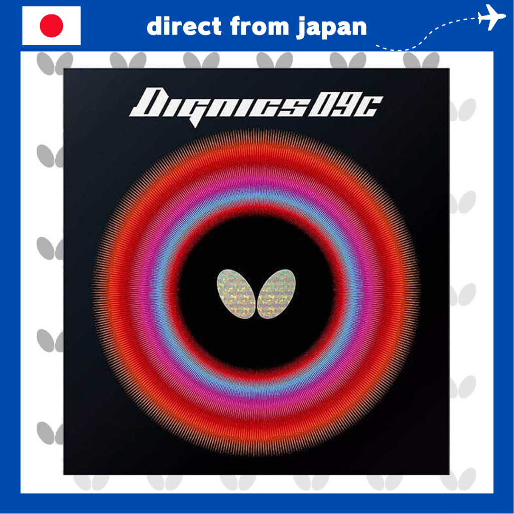 Butterfly Dignics 09C Table Tennis Rubber – Sticky High-Tension Performance Rubber (06070)