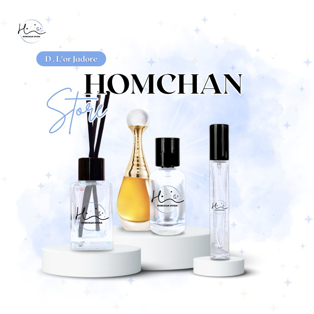 D.L'or Jadore | Diffuser Perfume | Homchan Store | ก้านหอม น้ำหอม เทียบกลิ่น หอมติดทน