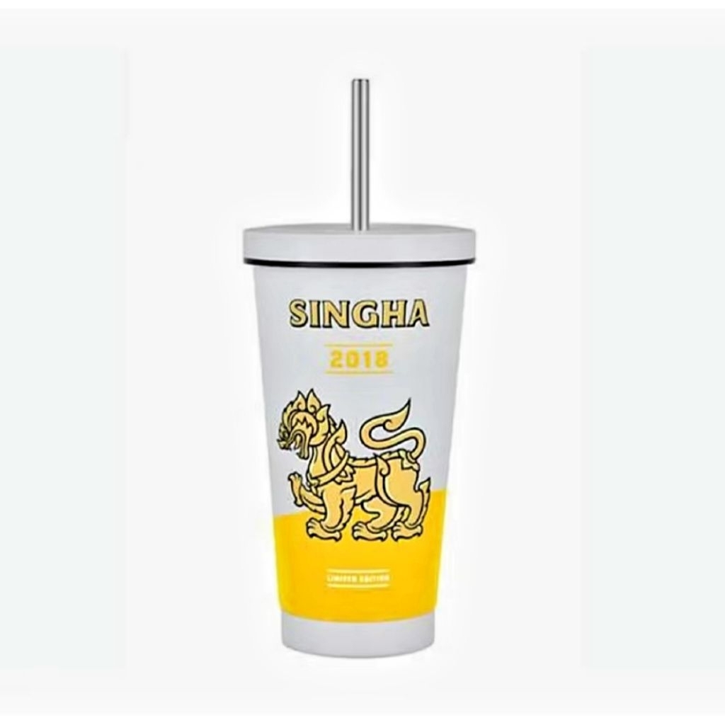 แก้วเก็บความเย็นสิงห์ Limited ลายครอบรอบ 90 ปี Singha Tumbler Anniversary 90 th