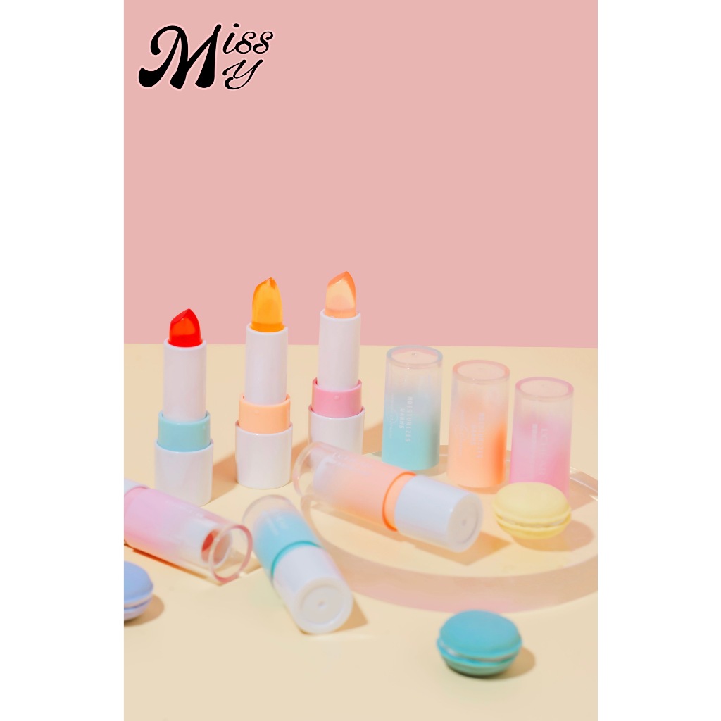 [12.12⚡] L'CHEAR Watering & Moisture Lip Balm ลิปบาล์มมีสี เนื้อมันวาว ให้ปากดูอิ่มสวย no.E411 - รูปที่ 3