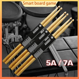 Yamaha​5A/7A ไม้กลอง​​ ไม้กลอง ไม้เมเปิ้ล แพ็ค1 คู่ Drum stick สำหรับห้องซ้อม นักเรียน