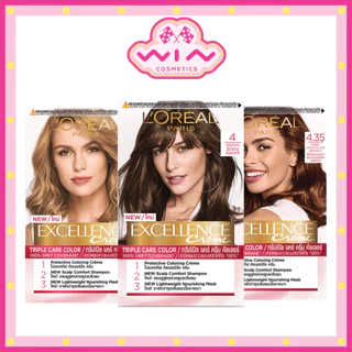 Loreal excellence cream ครีมเปลี่ยนสีผม ลอรีอัล เอ็กเซลเล้นซ์ ครีม ปิดผมขาว
