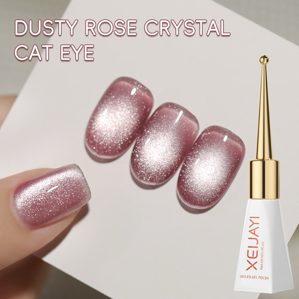 XEIJAYI สีทาเล็บเจล Crystal Cat Eye Collection ขนาด 10ml สินค้าพร้อมส่ง - รูปที่ 5