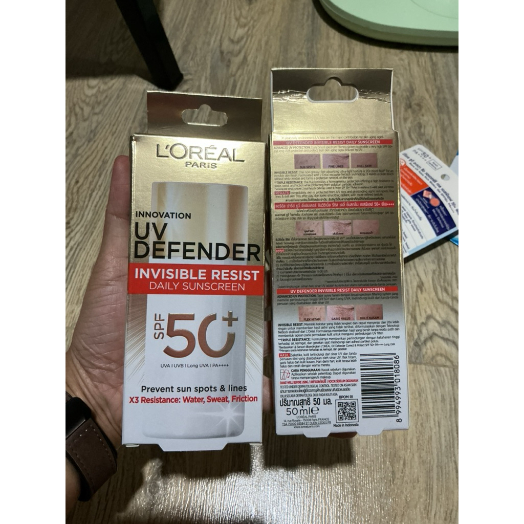 Loreal UV Defender Invisible Fluid SPF50+ PA++++ ขนาด 50mL