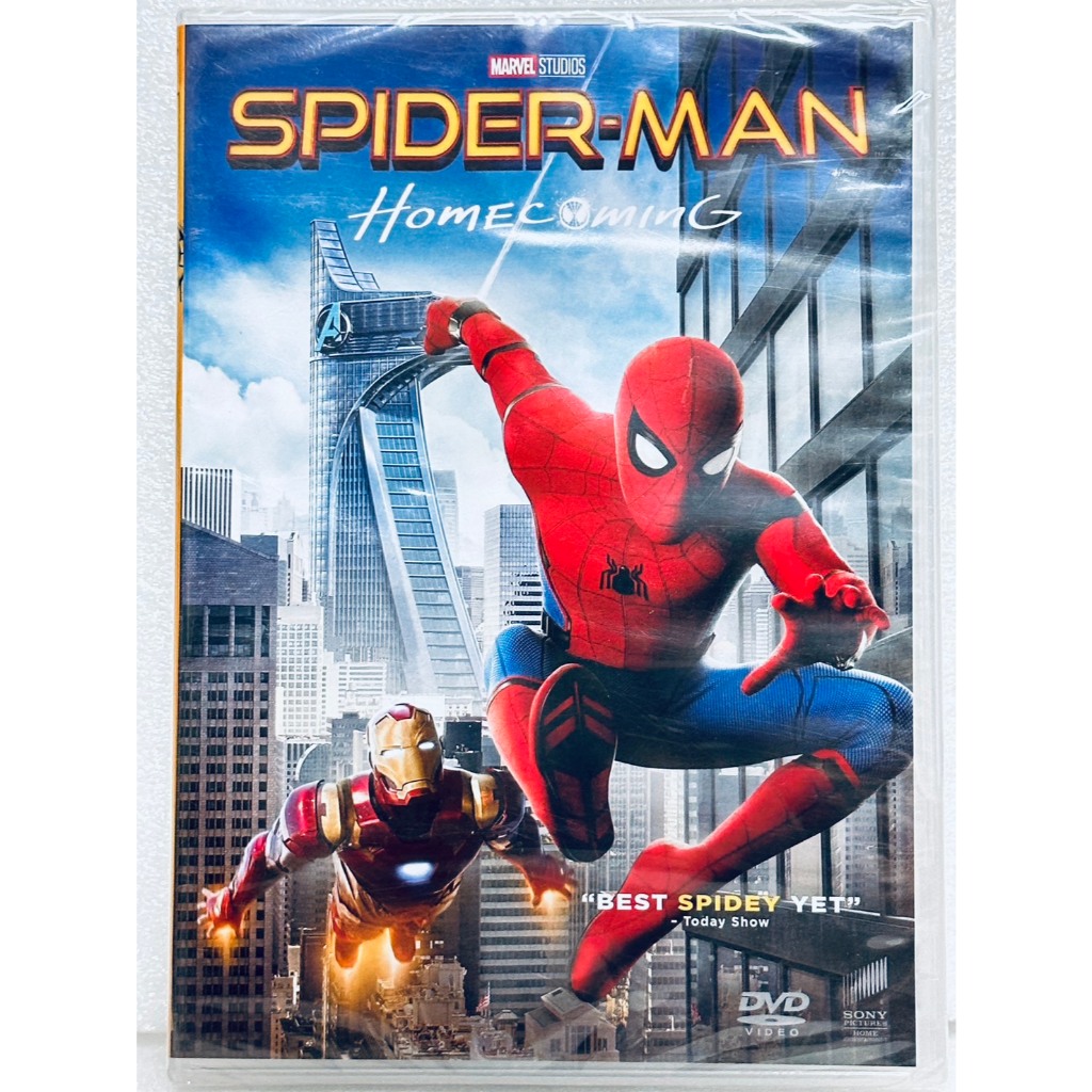 DVD : Spider-Man Homecoming (2017) " Tom Holland, Zendaya, Michael Keaton " Mavel Studios