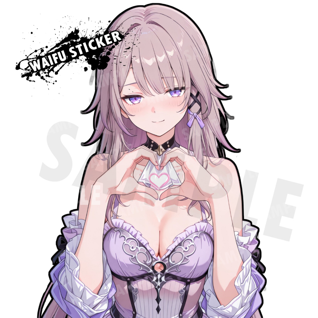 The Herta Honkai star rail สติ๊กเกอร์ ecchi herta star rail Sticker