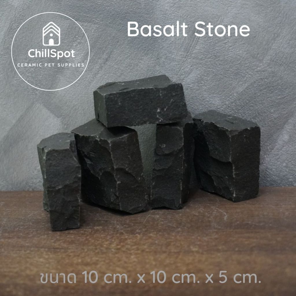 หินบะซอลต์ธรรมชาติ (Basalt Stone) ตกแต่งตู้ สัตว์เลี้ยง Exotic แต่งสวน เป็นพร็อพถ่ายรูป Display ราคา ถูกที่สุด ดีลบีเคเค แกลเลอรีภาพที่ 8