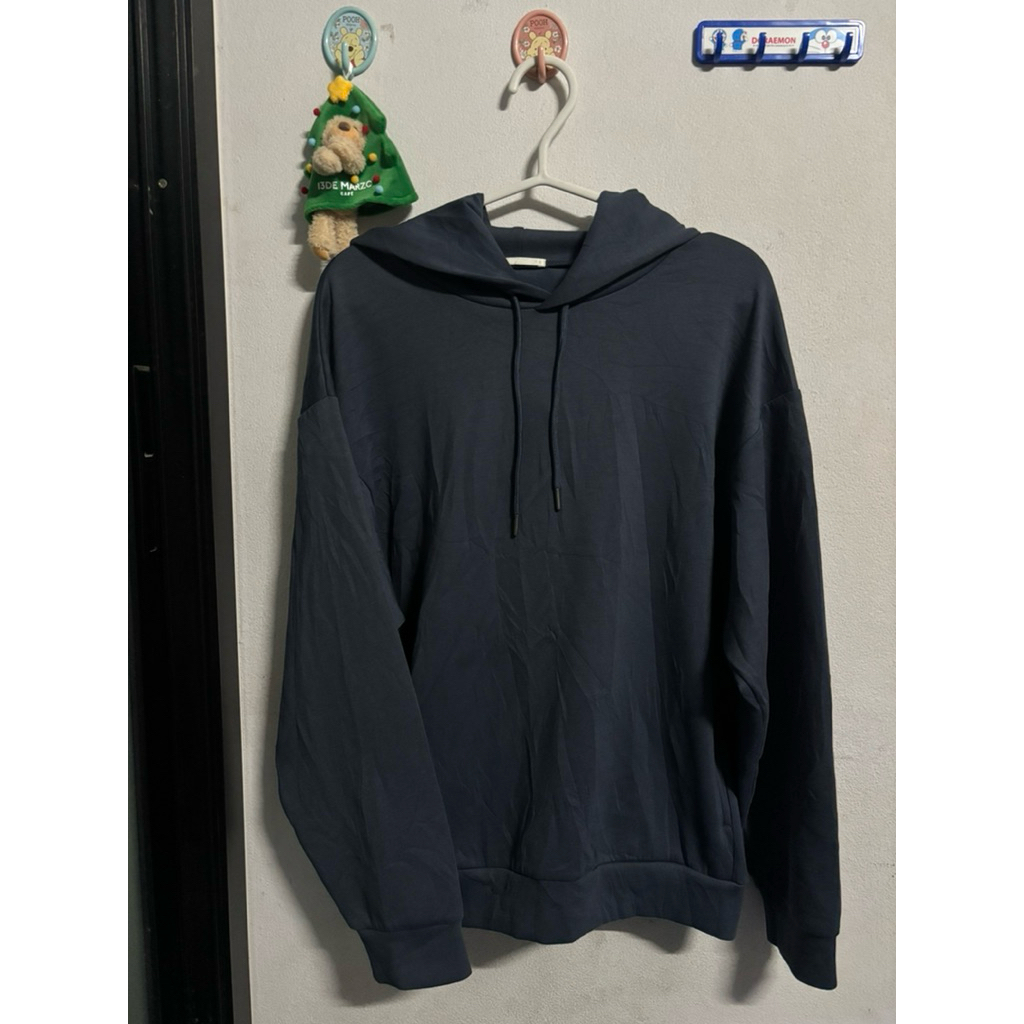 Hoodie GU Navy มือสองของแท้💯