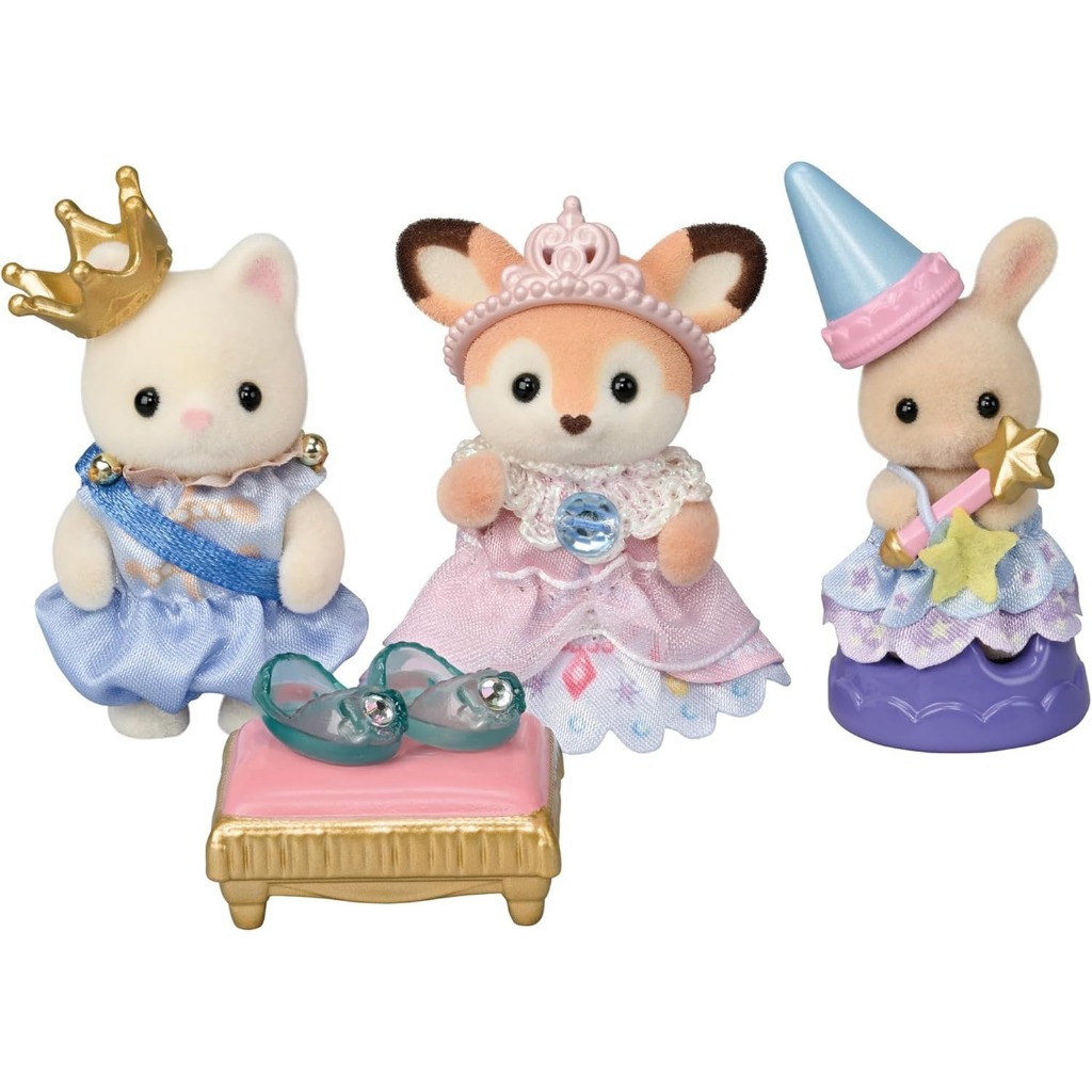 Sylvanian Families Nursery Recital Set - Princess and Glass Slipper S-77 ซิลวาเนียนแฟมิลี่ ชุดงานแสด