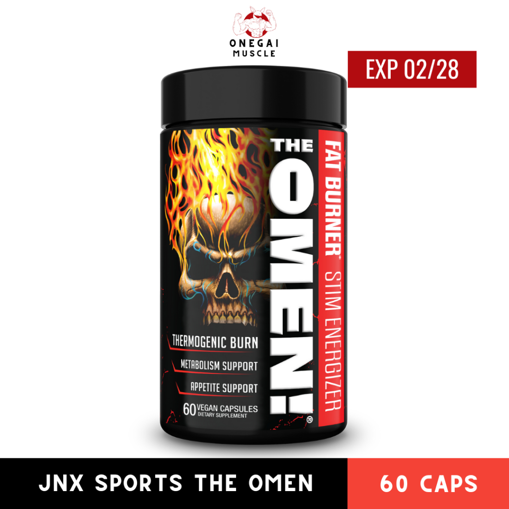 JNX Sports Omen fat burner 60 capsules, JNX, JNX sports