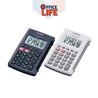Casio (คาสิโอ) เครื่องคิดเลข รุ่น HL-820LV (สีดำ-สีขาว) 8 หล…