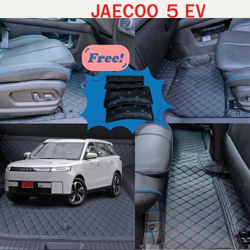 Jaecoo 5 EV 2024-รุ่นปัจจุบัน พรมรถยนต์ Jaecoo 5 EV พรม6D VIPพร้อมของแถม