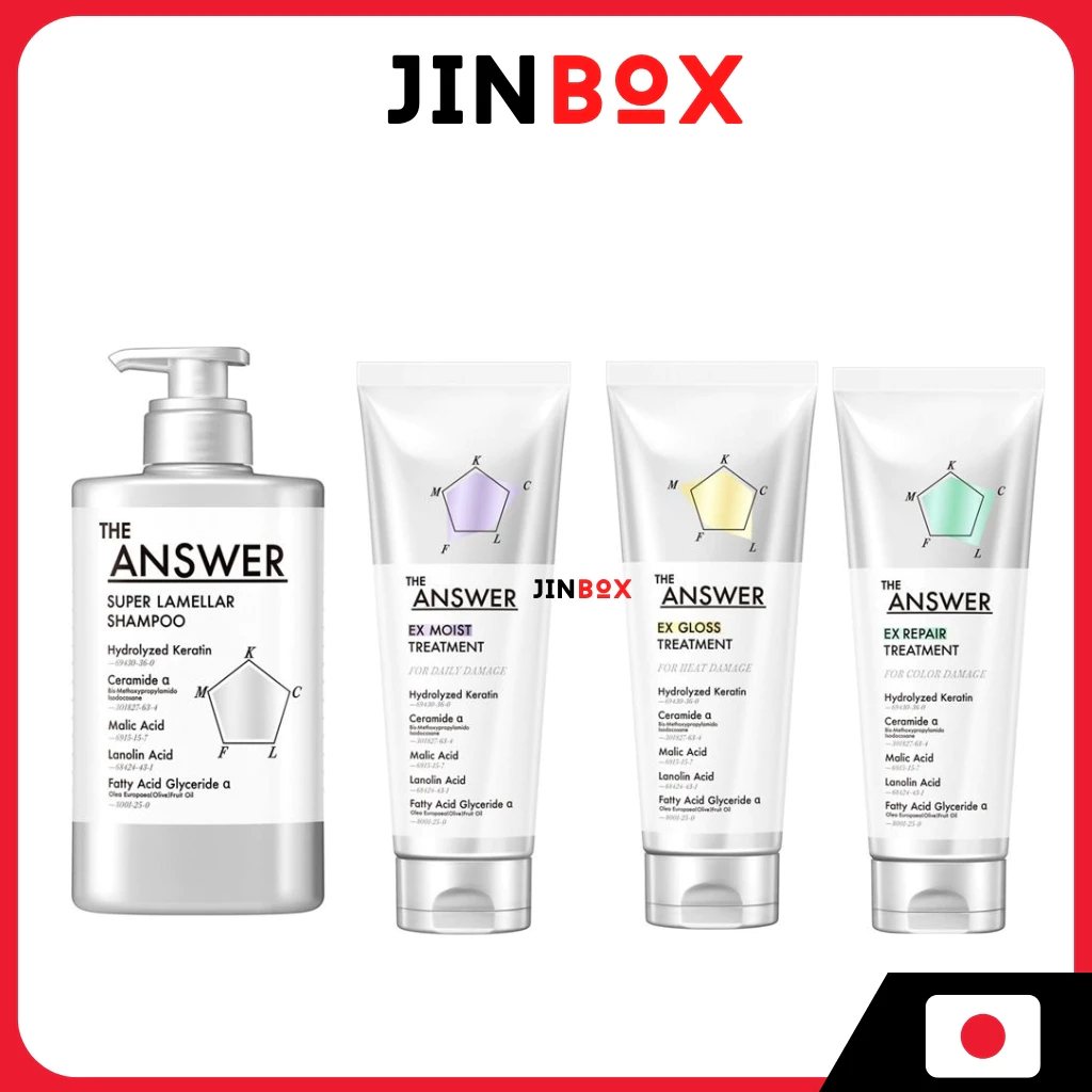 [ส่งตรงจากประเทศญี่ปุ่น] THE ANSWER Super Lamella Shampoo & Treatment (สำหรับความเสียหายในชีวิตประจำ