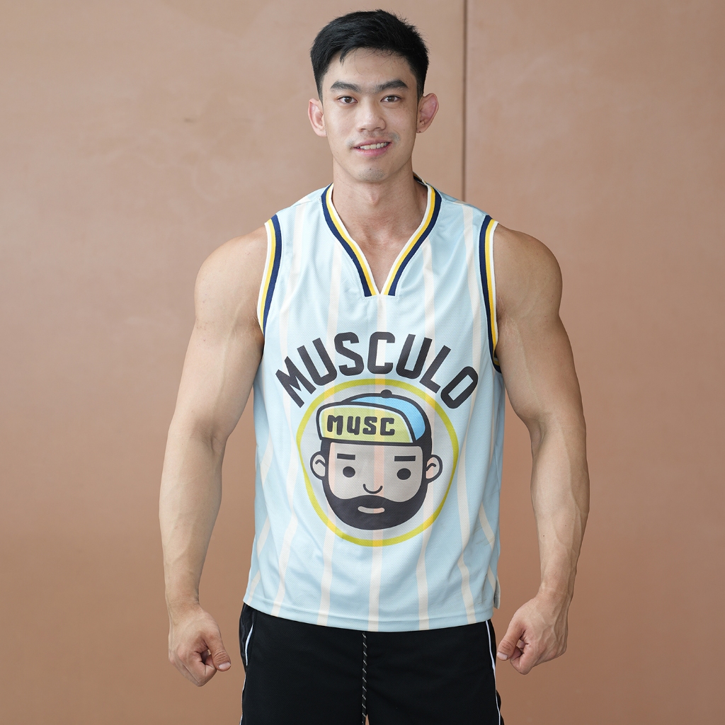 Musculo เสื้อกล้าม Basketball jersey 2026