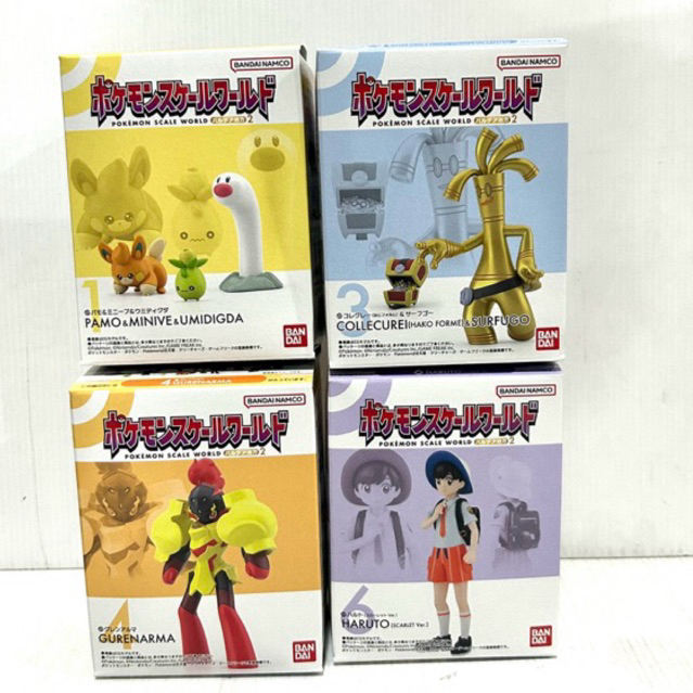 + ขายแยก Pokemon Scale World Paldea Region 2 JP NEW เป็นกล่องแยกเล็ก ไม่มีกล่องใหญ่นะครับ