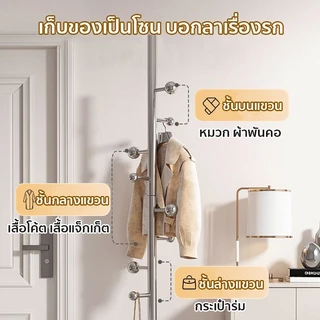 ✨ไม้แขวนเสื้อ✨พร้อมฐานรองหินอ่อน ไม้แขวนสแตนเลส ติดตั้งง่าย แรงแบริ่งที่แข็งแกร่ง ทางเข้า, ไม้แขวนเสื้อห้องนอน
