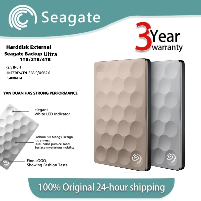 [Free gift]Backup Ultra HDD 2.5''Portable hard drives 1TB/2TB/4TB  External Hard Disk USB3.2