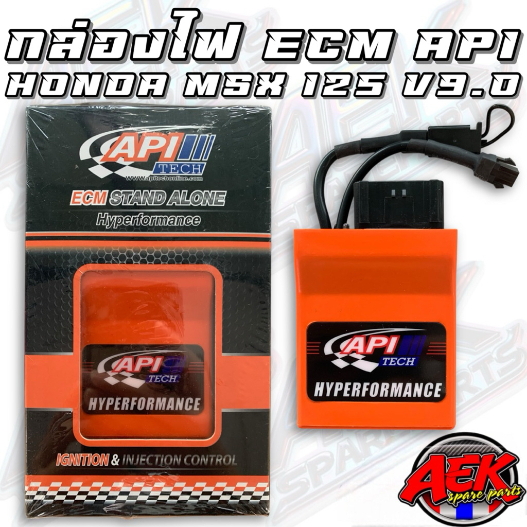กล่องไฟ ECM API HONDA MSX 125 STEP4 V9.0 กล่องไฟ API TECH