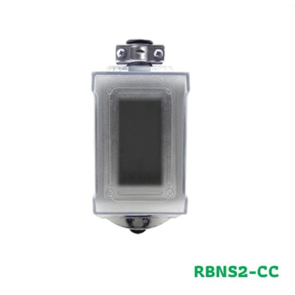 NANO บล็อคยางเปล่า ใส่เต้ารับได้ 2 ช่อง + ฝา PC กันน้ำ (1 ชิ้น/กล่อง) รุ่น RBNS2-CC