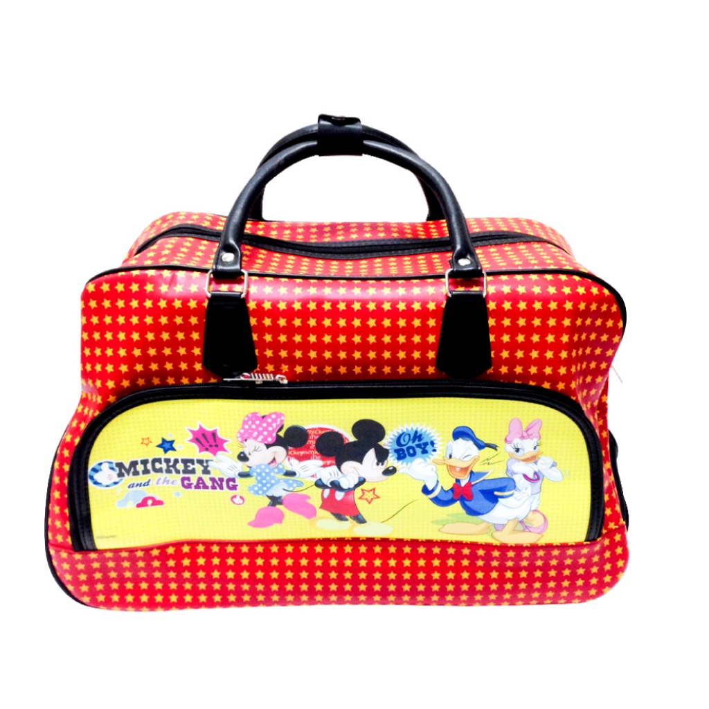 เฉพาะไลฟ์ Mickey Mouse กระเป๋าขนาด 20 นิ้ว Disney(ดิสนีย์) แถมขวดน้ำแฟนซี 1 ขวด ร้านเลือกสีขวดน้ำให้